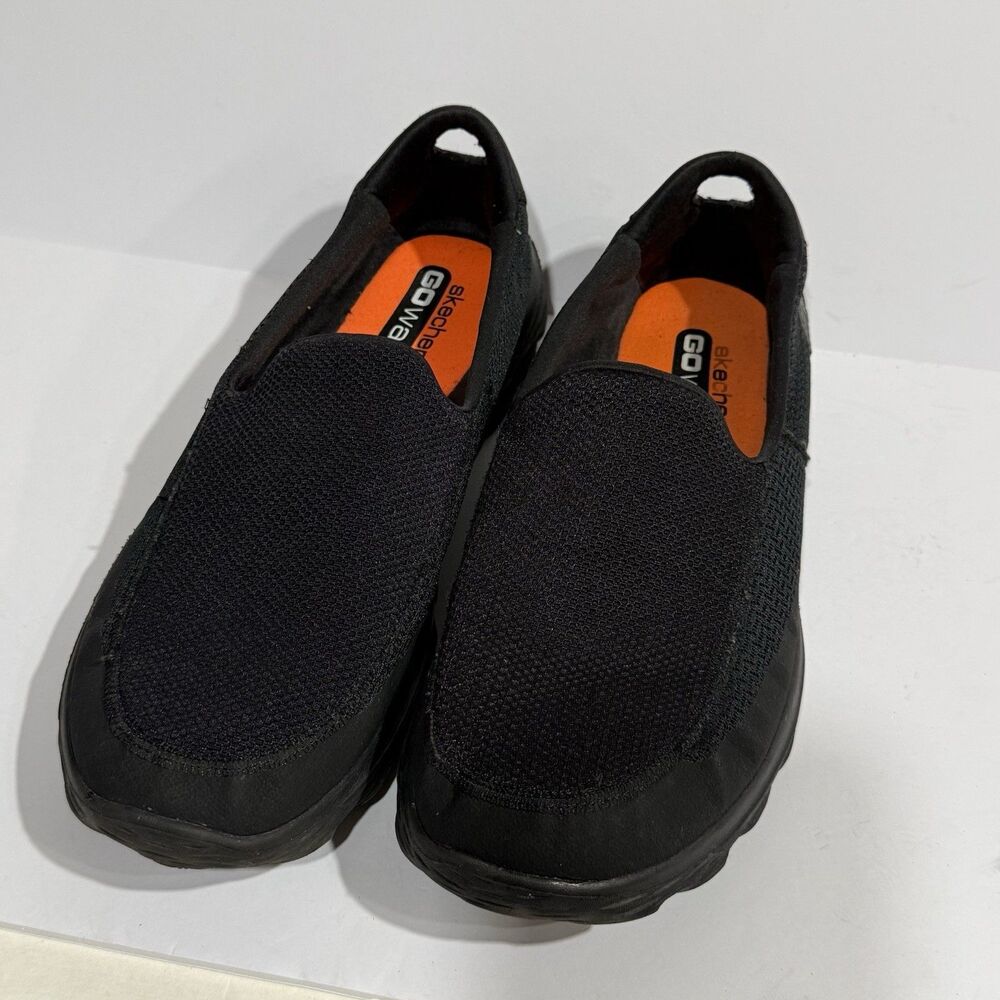 Skechers GO WALK 2 Men's Black Slip On Sneakers Shoes Size 11 - Picture 8 of 16